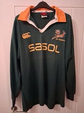 Canterbury Springboks South Africa Rugby Jersey Large