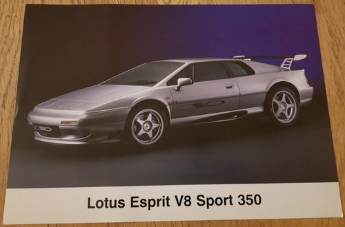 2001 lotus esprit sport - esprit, 350