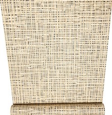 Brown Weave Effect Wallpaper