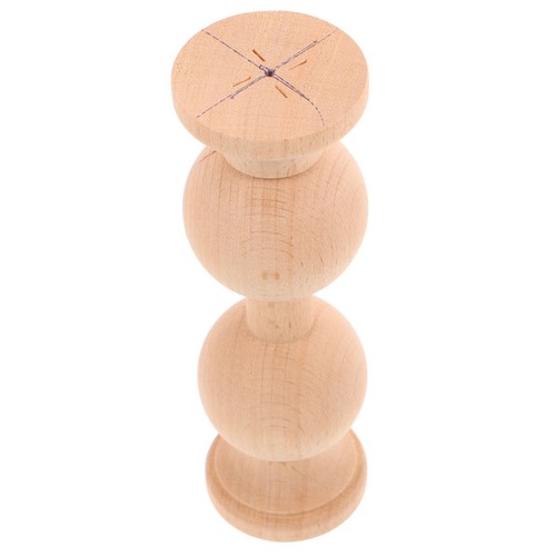 Bed post toppers carved - ,