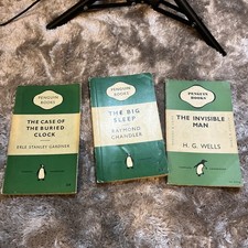 Vintage Green Penguin books 
