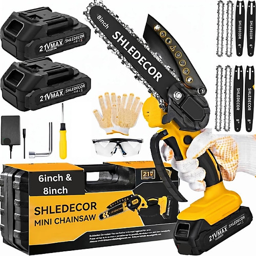 21v cordless mini - 21v, chainsaw