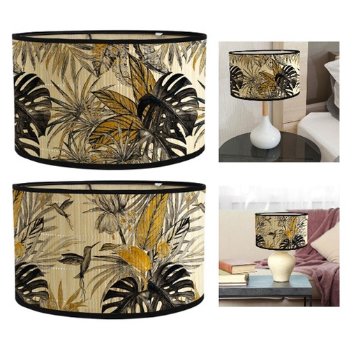 Drum print lamp shade - print,