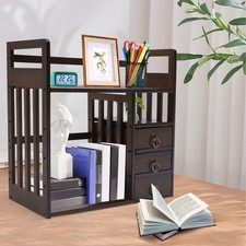 Bamboo Bookshelf Desktop