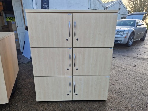 Wooden locker office - office, |