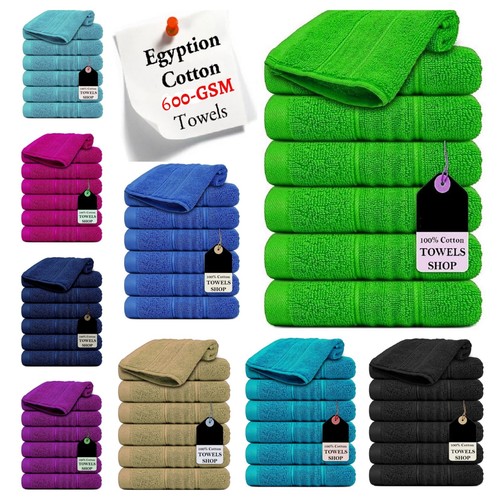 10x 100 egyptian cotton face - 100%,