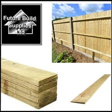 Feather Edge Board Treated 22mm x 150mm 1.8m Premium Quality Close Board Fencing