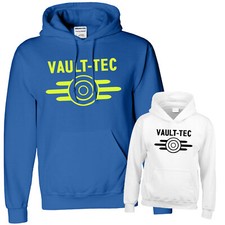 Vault-Tec Mens Hoodie Retro