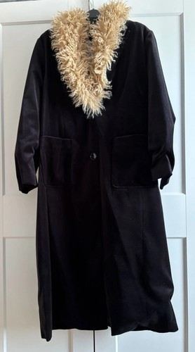 Boden black velvet fur - ,