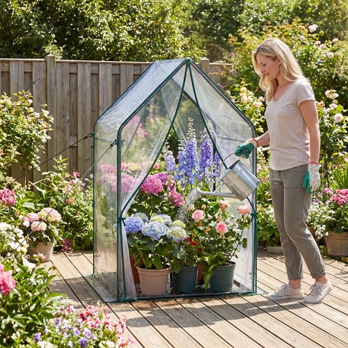 Clear tent small greenhouse - clear,