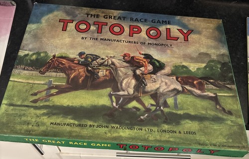 Vintage totopoly board - vintage,