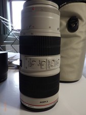USED Canon EF 70-200mm F2.8 L MK II Image Stabilizer IS USM Bag, Caps, Hood BOX