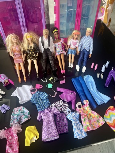 Bundle barbie ken - of, dolls