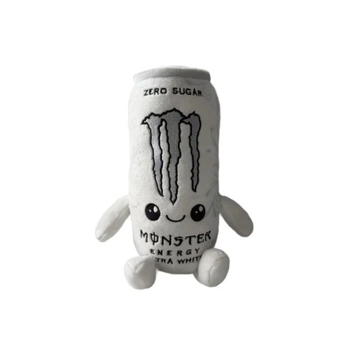 White monster energy can - white,