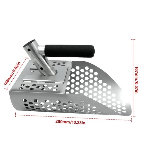 Metal detector sand scoop - metal,