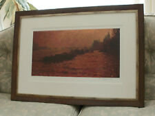 Barges at Westminster by Rolf Harris - Signed Limited Edition Giclee