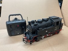 TRAIN NEQUIDA G GAUGE STEAM LOCOMOTIVE 2-6-2T DB BLACK W/CONTROLLER READ !