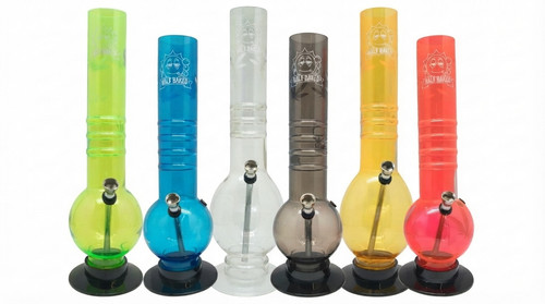 Half baked acrylic waterpipe - baked,