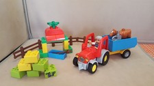 Lego Duplo 10524 Farm Tractor Set with tractor, figure and brown cow