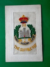 WW1 Military Embroidered SILK