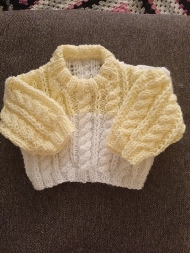 Childs chunky cable - childs, jumper