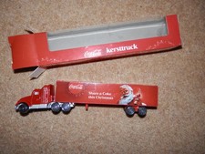 Coca Cola Christmas Truck Holidays  Lorry Santa Drinking Coke Gift 2021