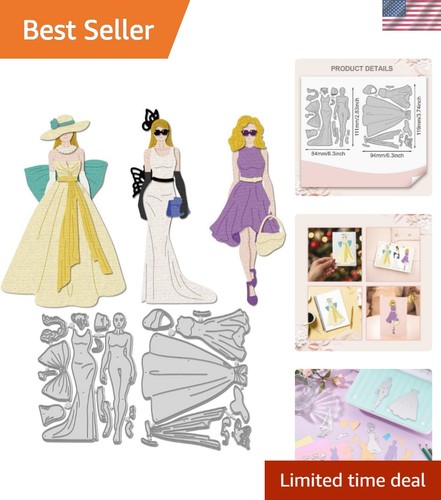 2pcs fashion woman die - 2pcs, cut