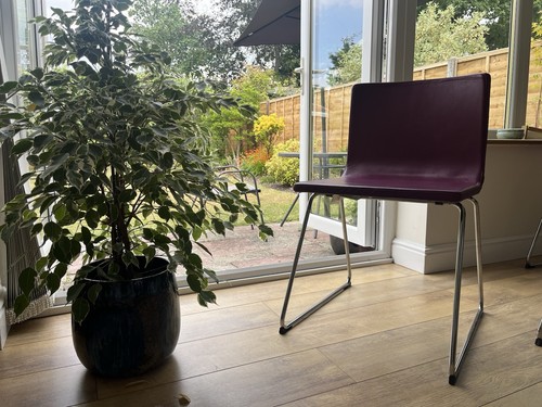 Ikea bernhard leather chrome - ikea,