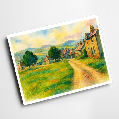 Print the green kirk - print,