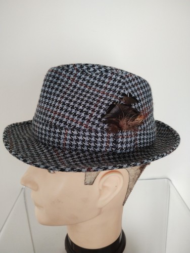 Vintage hodges tweed trilby - vintage,