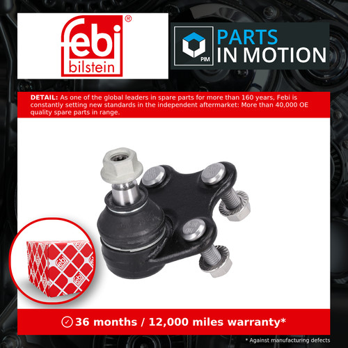 Ball joint lower - ball, 36052