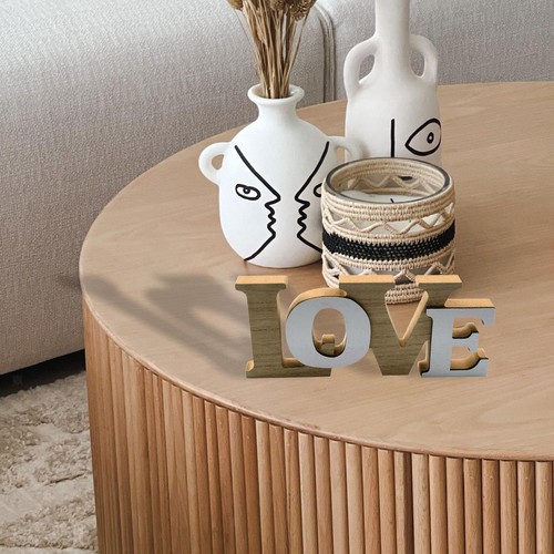 Wooden love sign - love,