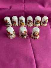 9 x Finsbury Nursery Rhyme Thimbles