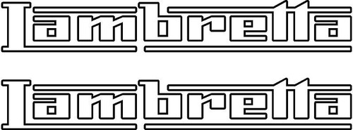 Outlined lambretta wheel - wheel, arch