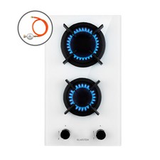 Gas Hob 30 cm 2 Burner Glass