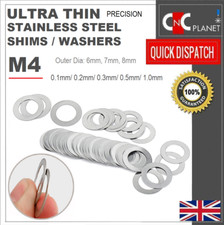 M4 Ultra Thin Washers Shims