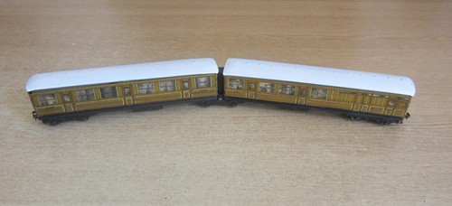 Hornby dublo rail - , teak