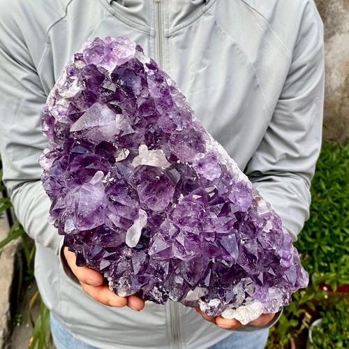 03lb large natural - large, amethyst