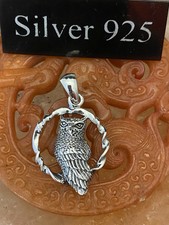 Silver Owl 🦉 Pendant With