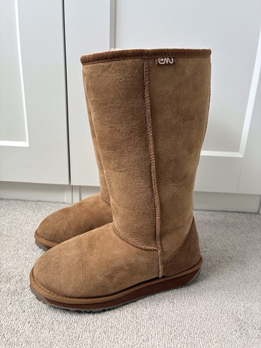 Womens sheepskin boots - womens, emu