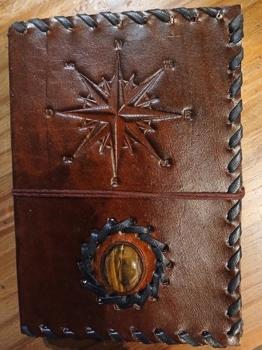 Leather bound journal - journal, a5