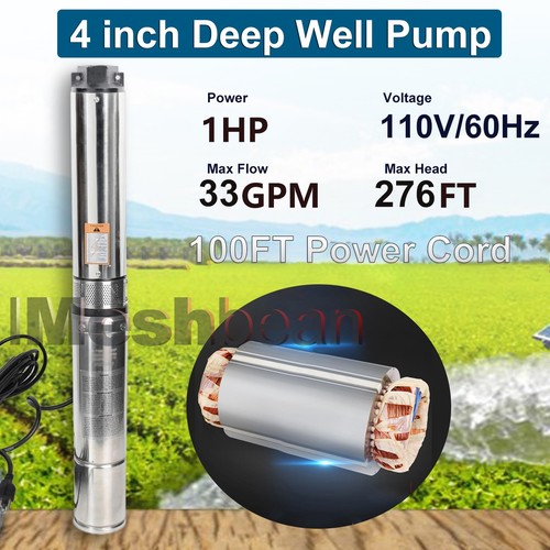 1hp deep well submersible - well,