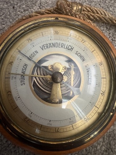 Vintage german aneroid - german,