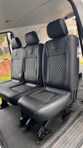 Transporter seats embossed - vw,