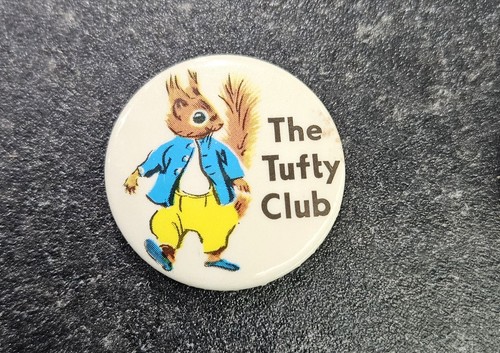Vintage tufty club badge - vintage, from