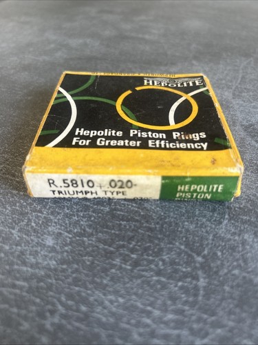 Hepolite triumph piston ring - triumph,