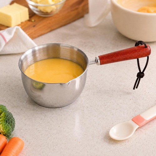 Stainless steel small saucepan - small,