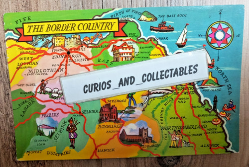 The border country map of - (map,