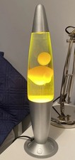 Retro Lava Lamp Yellow  Model LP-30A Liquid Motion Lamp 16.5 Inch Fully Working