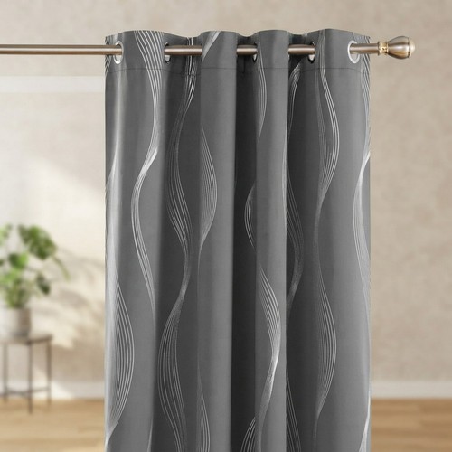 Stylish wave line foil printed - stylish,